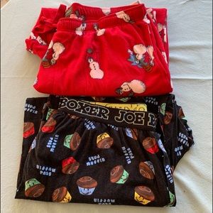 Men’s SNUGGLE 3 pcs & 2pr 2X loungers & black TEE